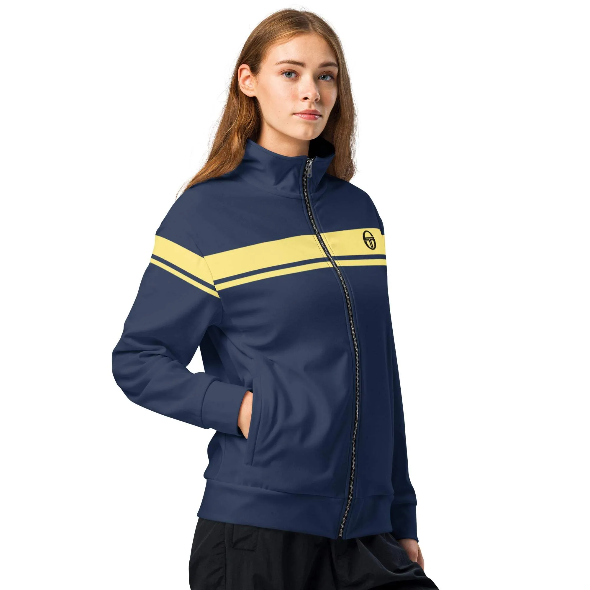 McEnroe Young Line Blue Yellow Track Jacket