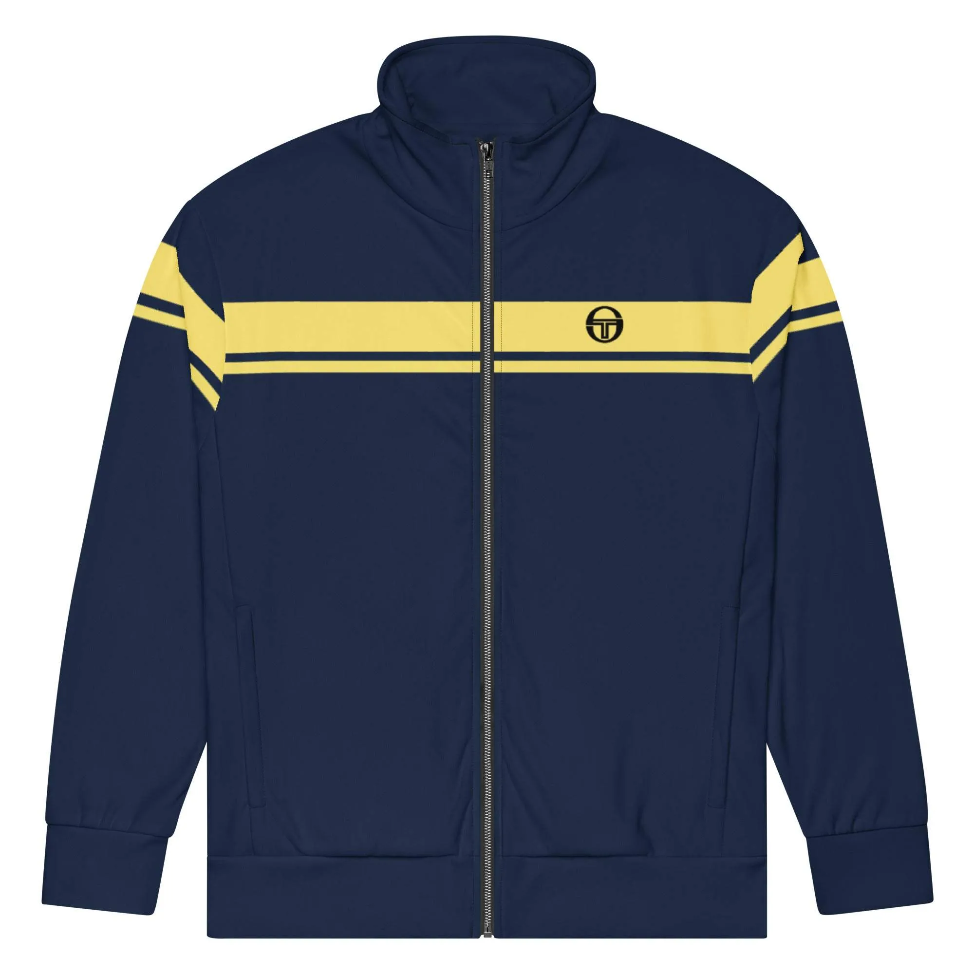 McEnroe Young Line Blue Yellow Track Jacket
