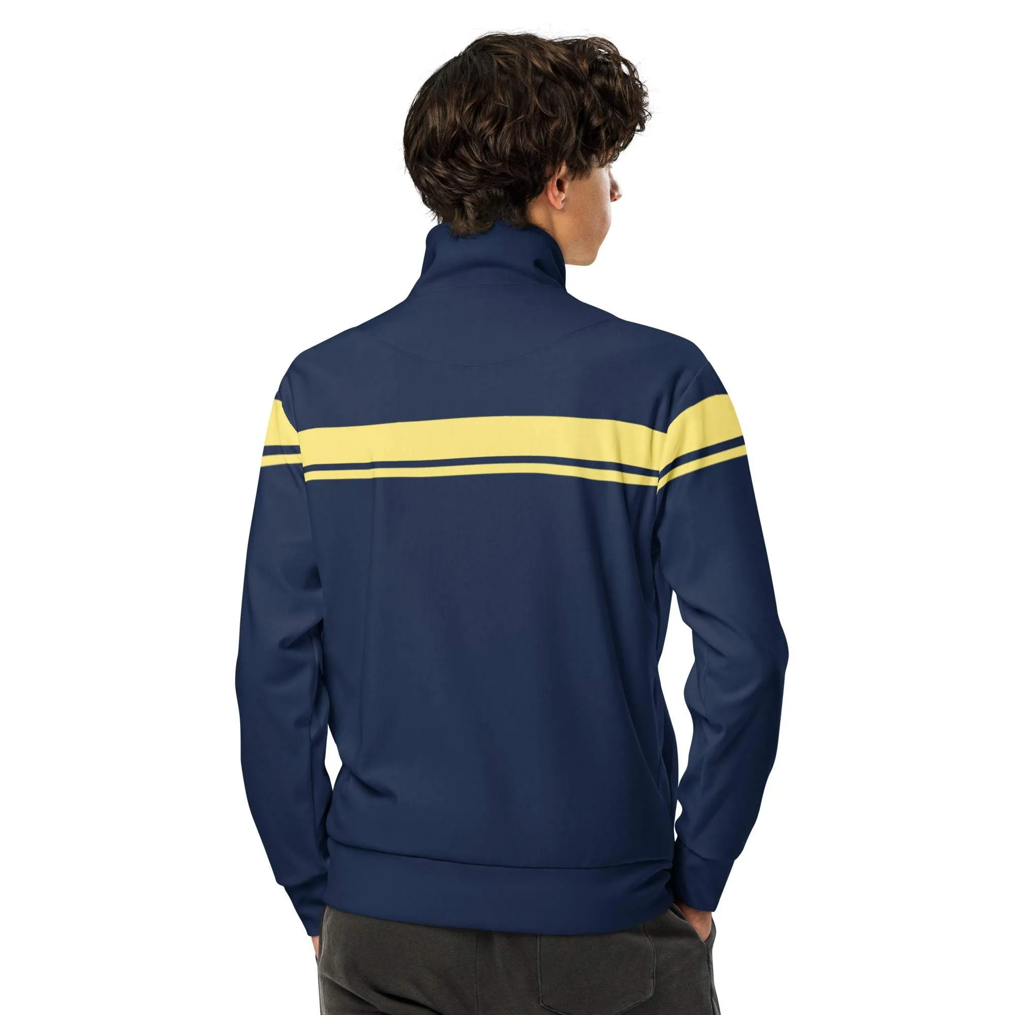 McEnroe Young Line Blue Yellow Track Jacket