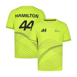 Mercedes AMG Petronas F1 Lewis Hamilton 44 Sports T-Shirt