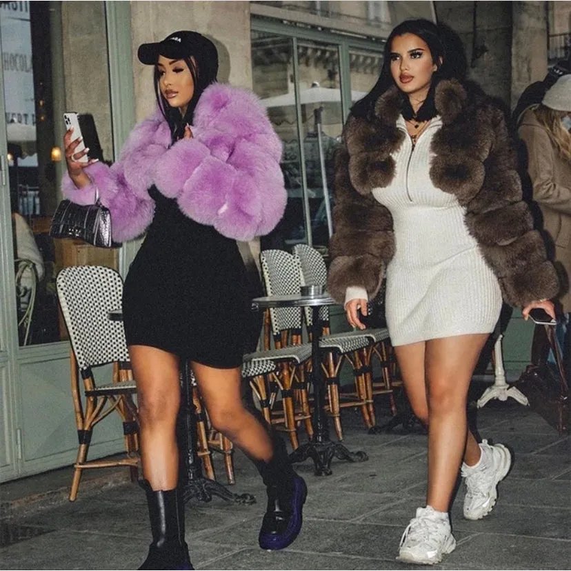 “Mercise” Luxury Fur Coat