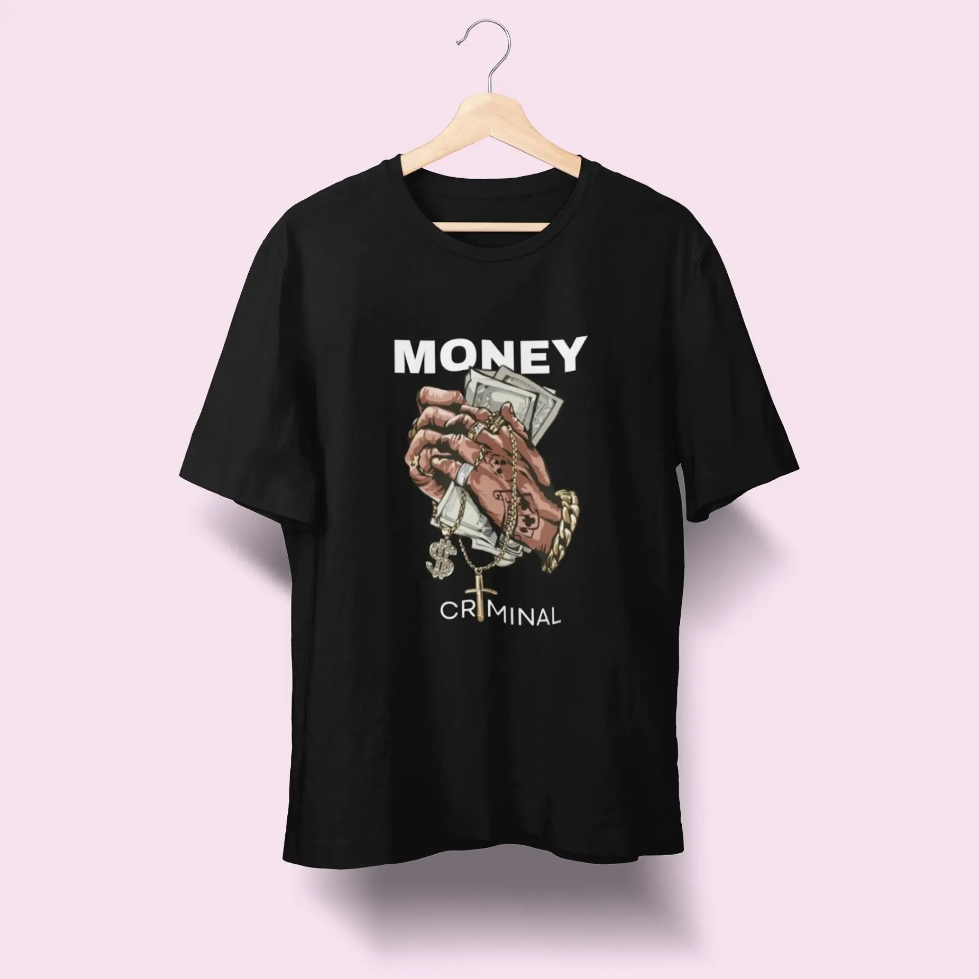 Money Criminal Oversize Classic T-Shirt