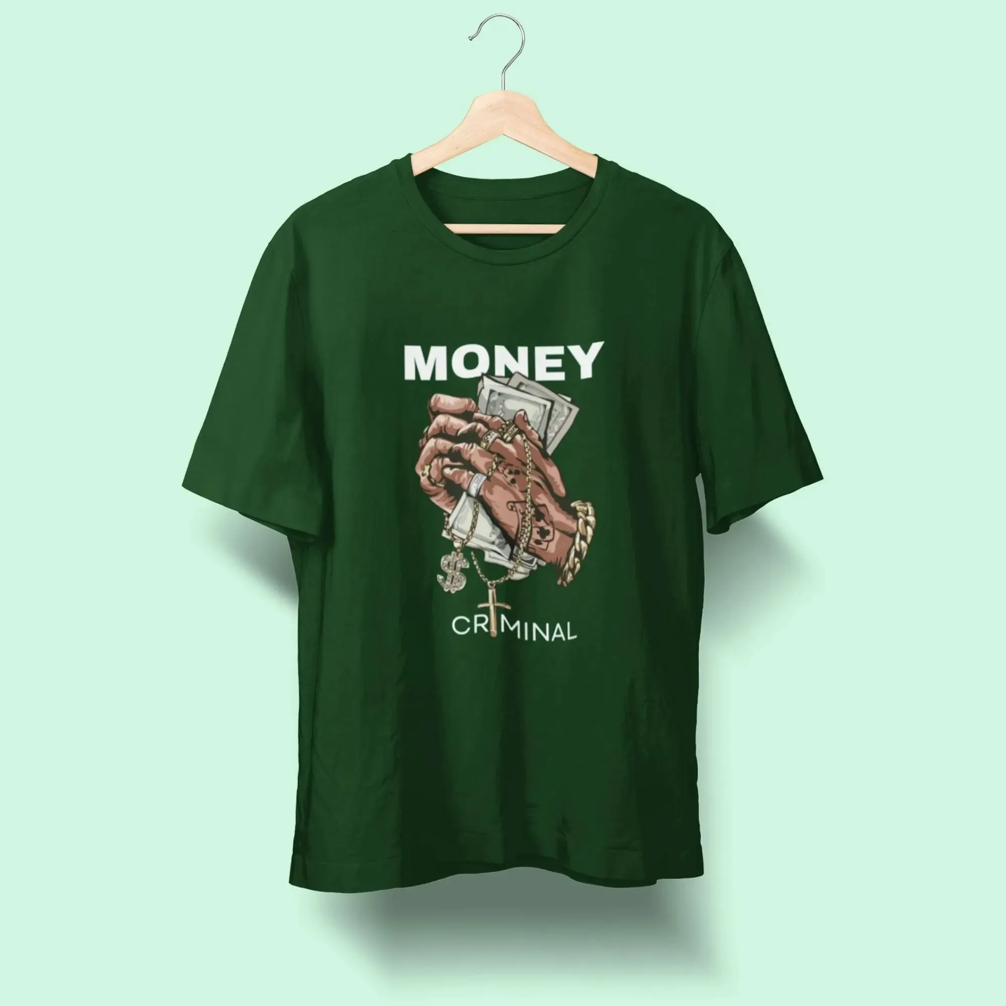 Money Criminal Oversize Classic T-Shirt