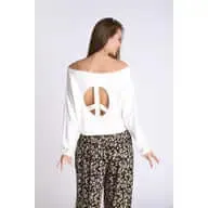 Muche et Muchette Crop Peace Sweater