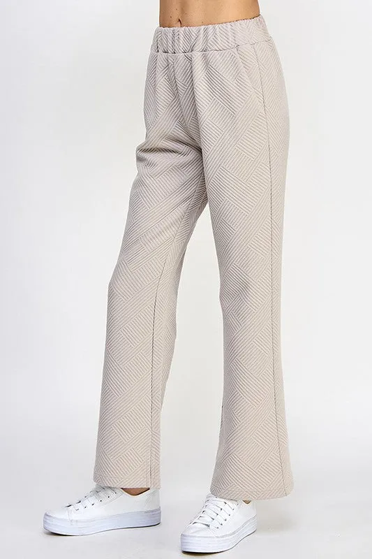My Heart Textured Oatmeal Flares