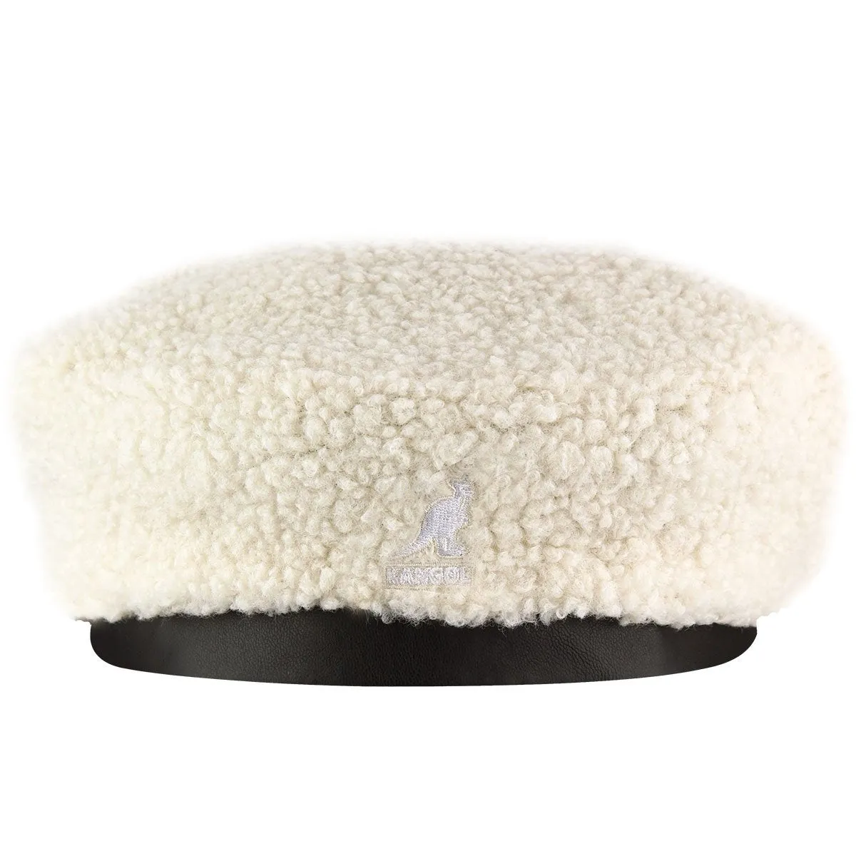 Nylon Plush Reversible Beret