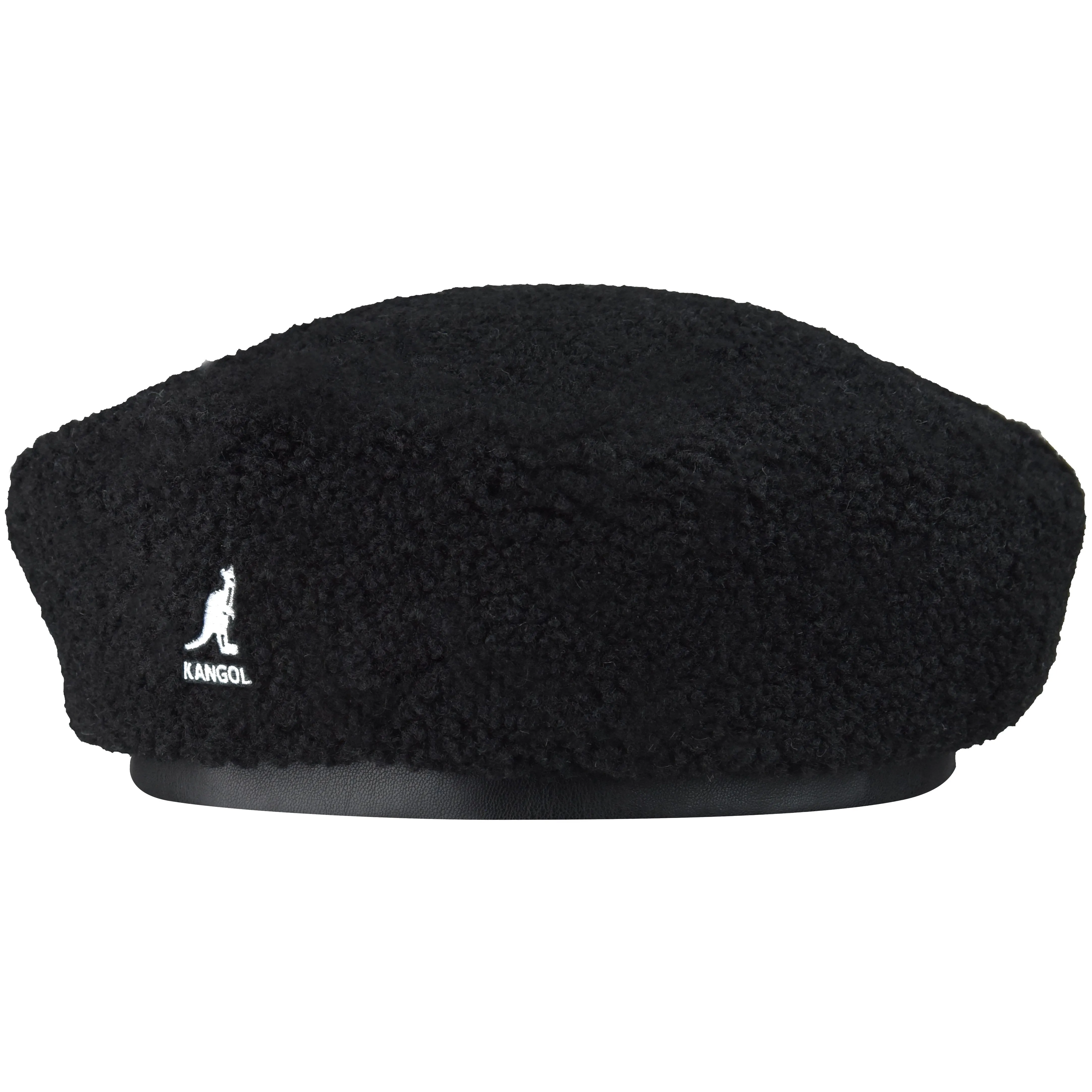Nylon Plush Reversible Beret