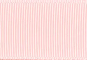 Pale Powder Pink Grosgrain Ribbon cut to 80CM (24 pieces)
