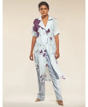 Peony Print Jacket