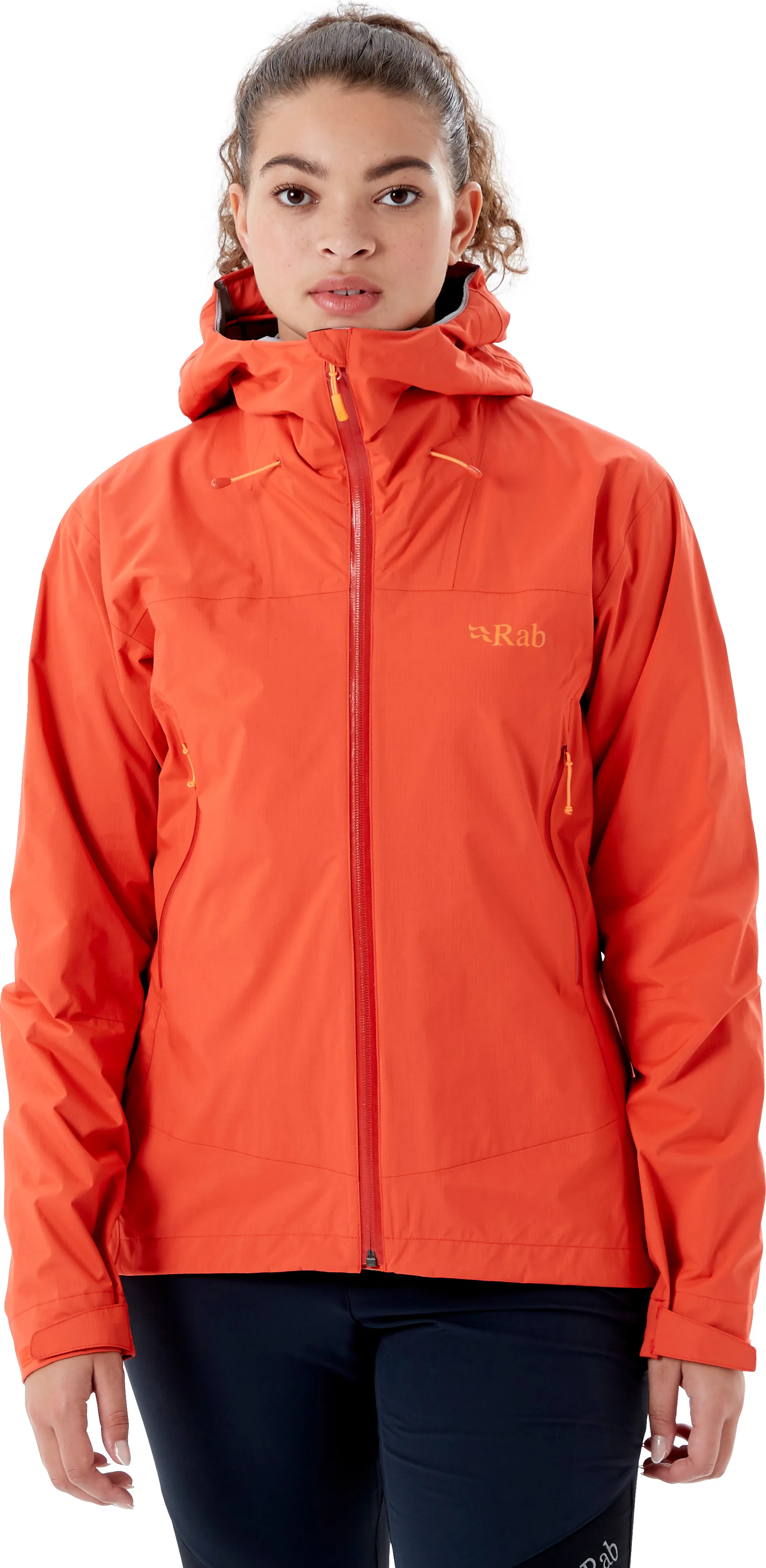 Rab Women&#x27;s Downpour Plus 2.0 Jacket Red Grapefruit | Buy Rab Women&#x27;s Downpour Plus 2.0 Jacket Red Grapefruit here | Outnorth