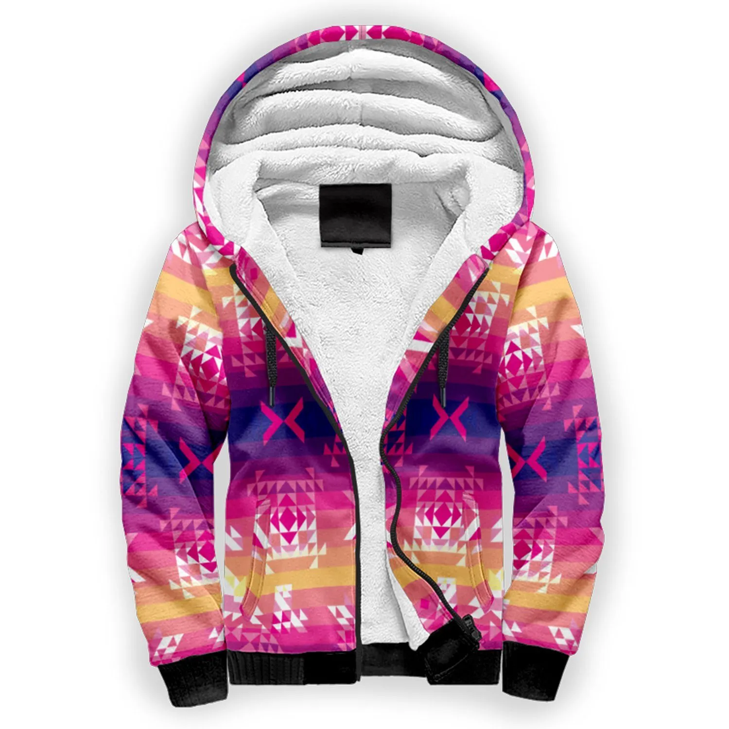 Soleil Overlay Sherpa Hoodie