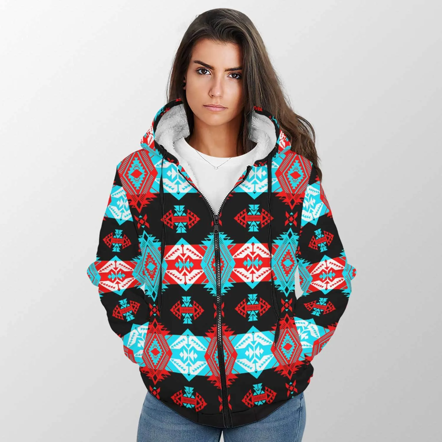 Sovereign Nation Sherpa Hoodie