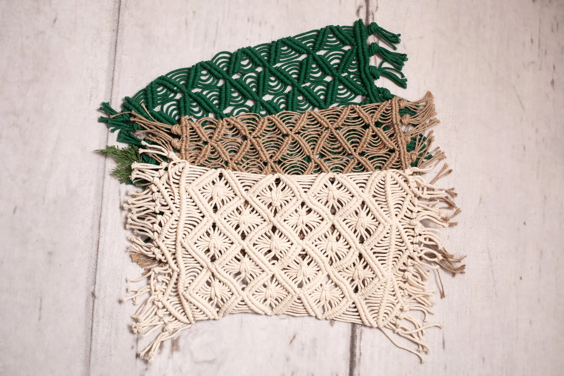 Spruce Macrame Layer