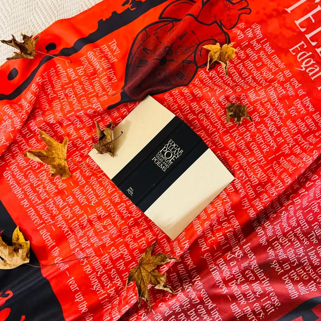 The Tell-Tale Heart Sherpa Fleece Book Blanket