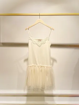 Tulle dress - choklate