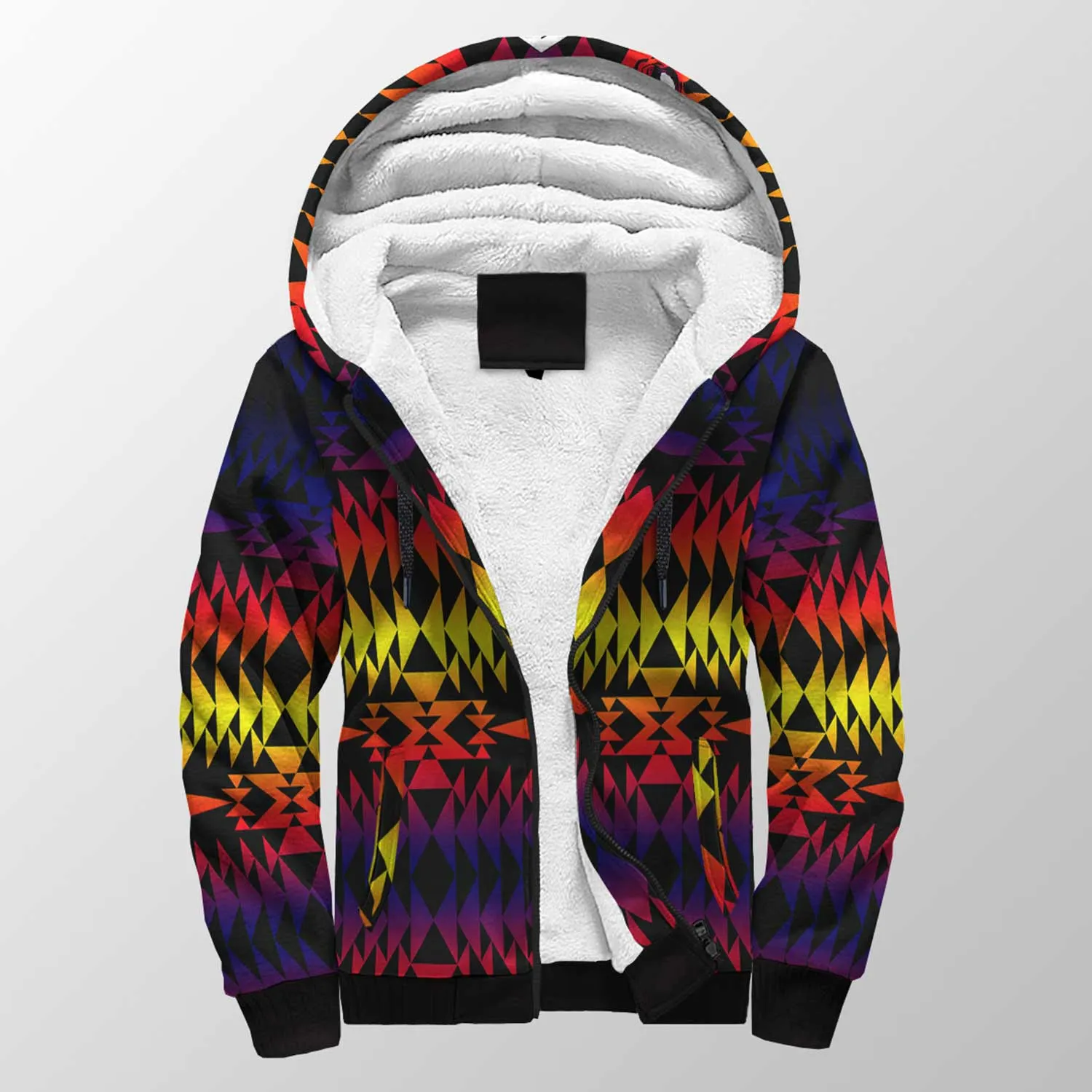 Two Worlds Apart Sherpa Hoodie