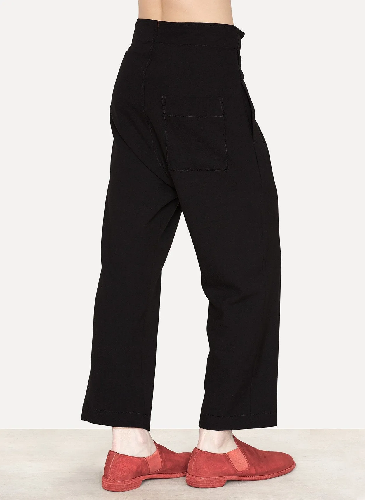 Virgin Wool Trousers Boulevard