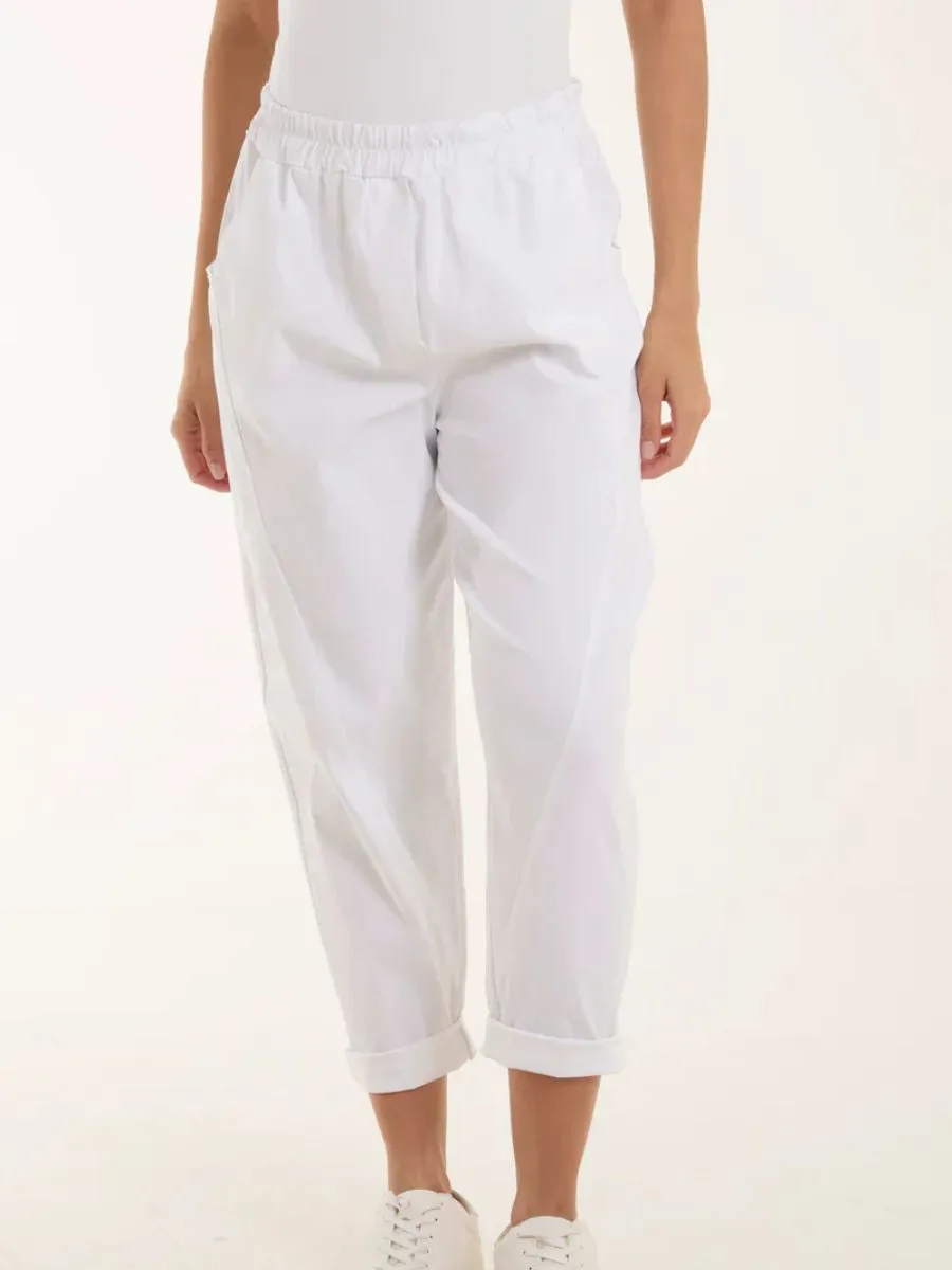 Washed Relaxed Fit Magic Trousers