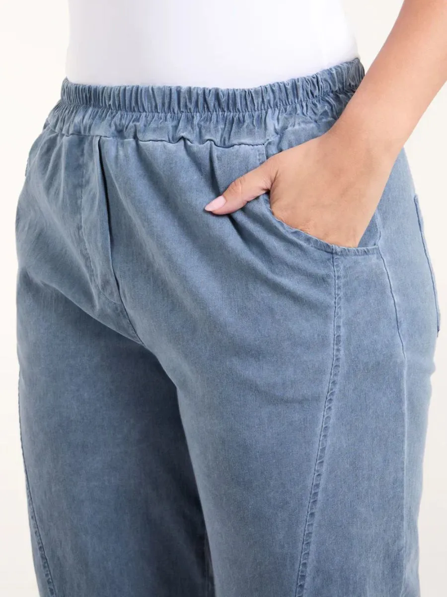 Washed Relaxed Fit Magic Trousers