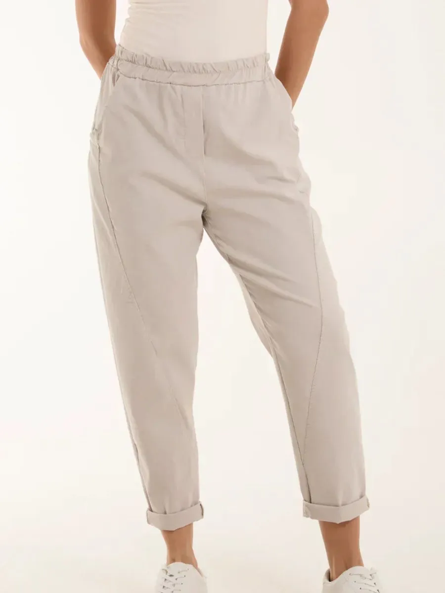 Washed Relaxed Fit Magic Trousers