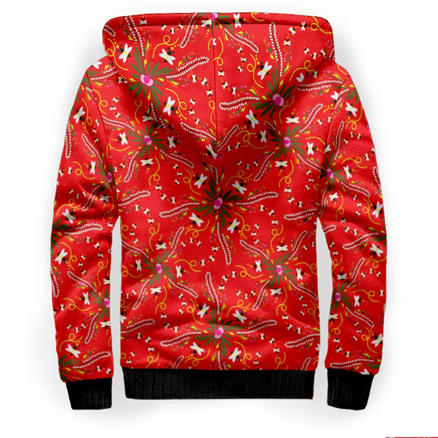 Willow Bee Cardinal Sherpa Hoodie