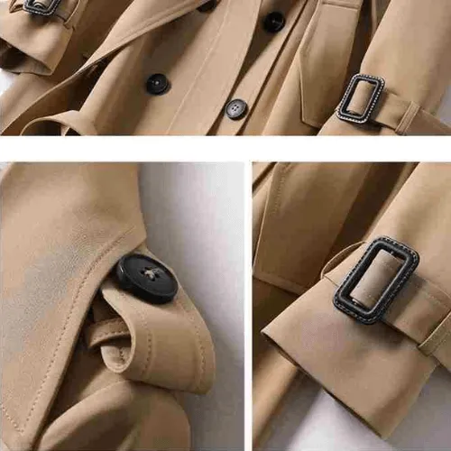 Women's Classic Double-breasted Trench Coat