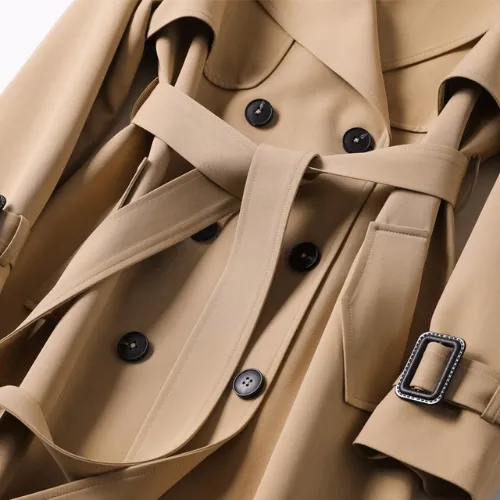 Women's Classic Double-breasted Trench Coat