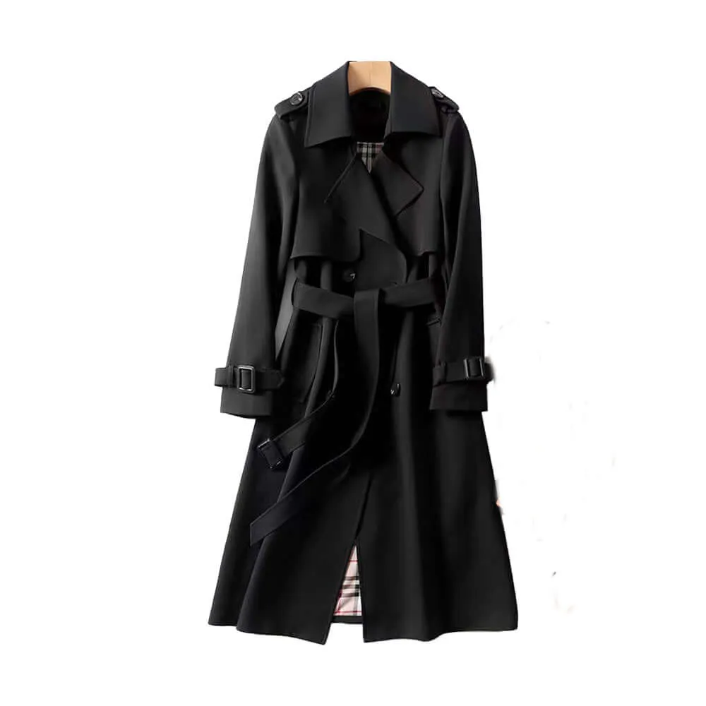 Women's Classic Double-breasted Trench Coat