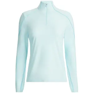 Womens Sun Shield Silky Nylon Zip Base Layer Daybreak - AW24