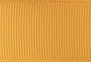 Yellow Gold Grosgrain Ribbon cut to 80CM (24 pieces)